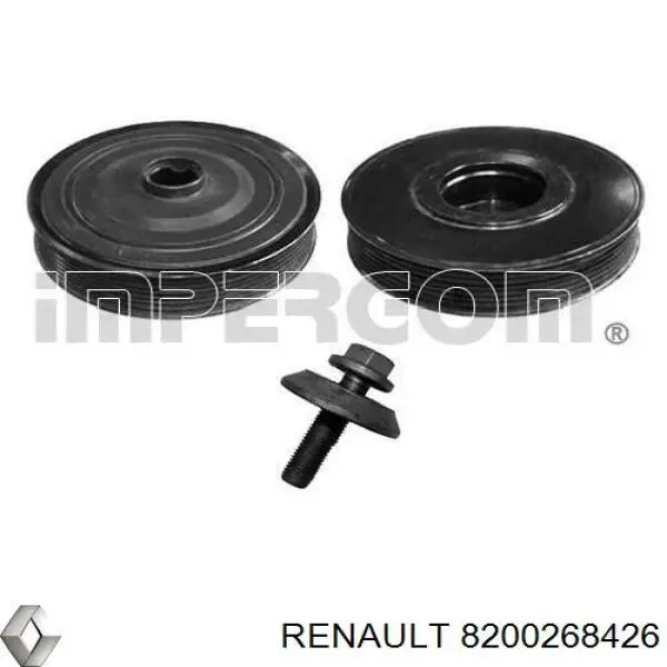 Comprar 8200268426 Renault (RVI) La polea del cigüeñal