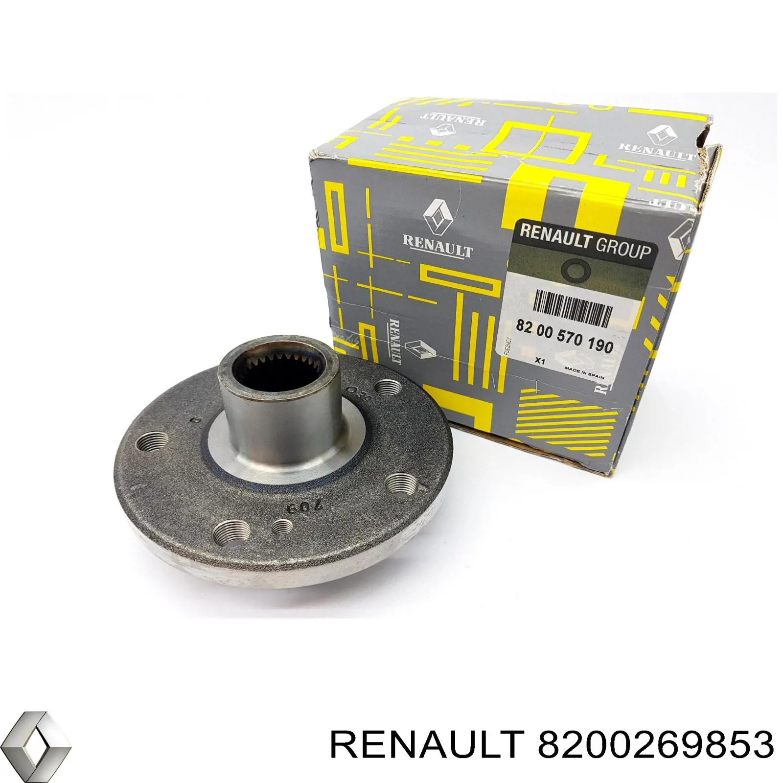 8200570190 Renault (RVI) Cubo delantero