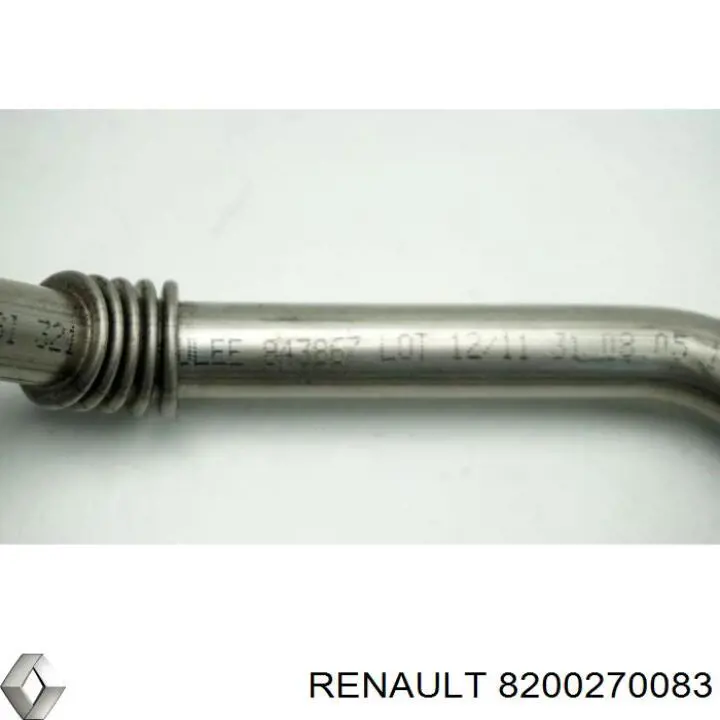 8200270083 Renault (RVI) tubo (manguera Para Drenar El Aceite De Una Turbina)