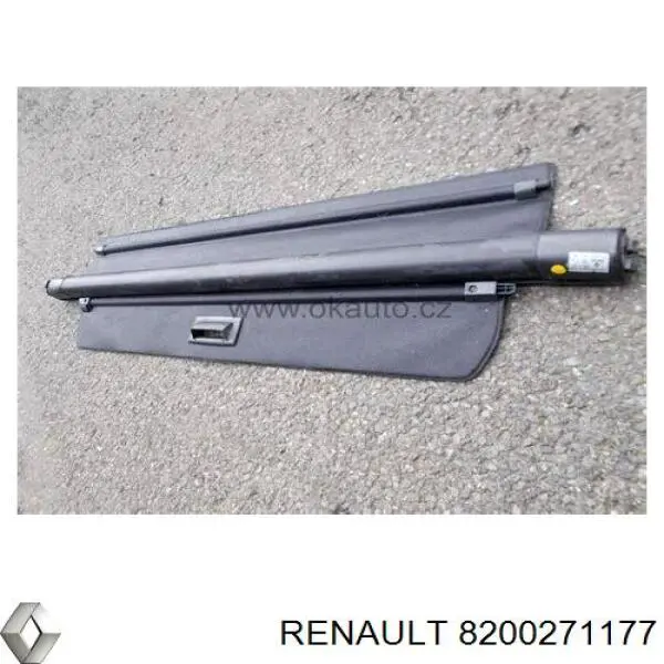 Cortina del compartimento de carga para Renault Megane (KM0)