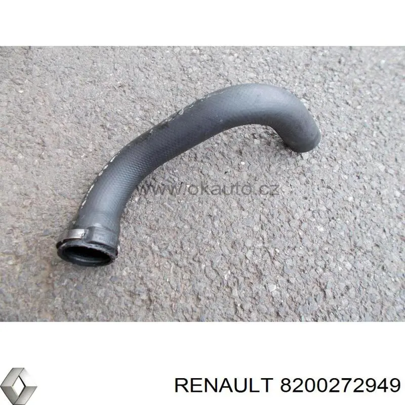 8200272949 Renault (RVI) tubo flexible de aire de sobrealimentación izquierdo