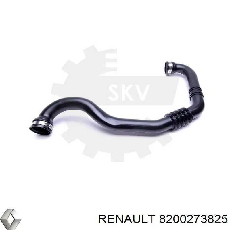 8200273825 Renault (RVI) tubo flexible de aire de sobrealimentación derecho