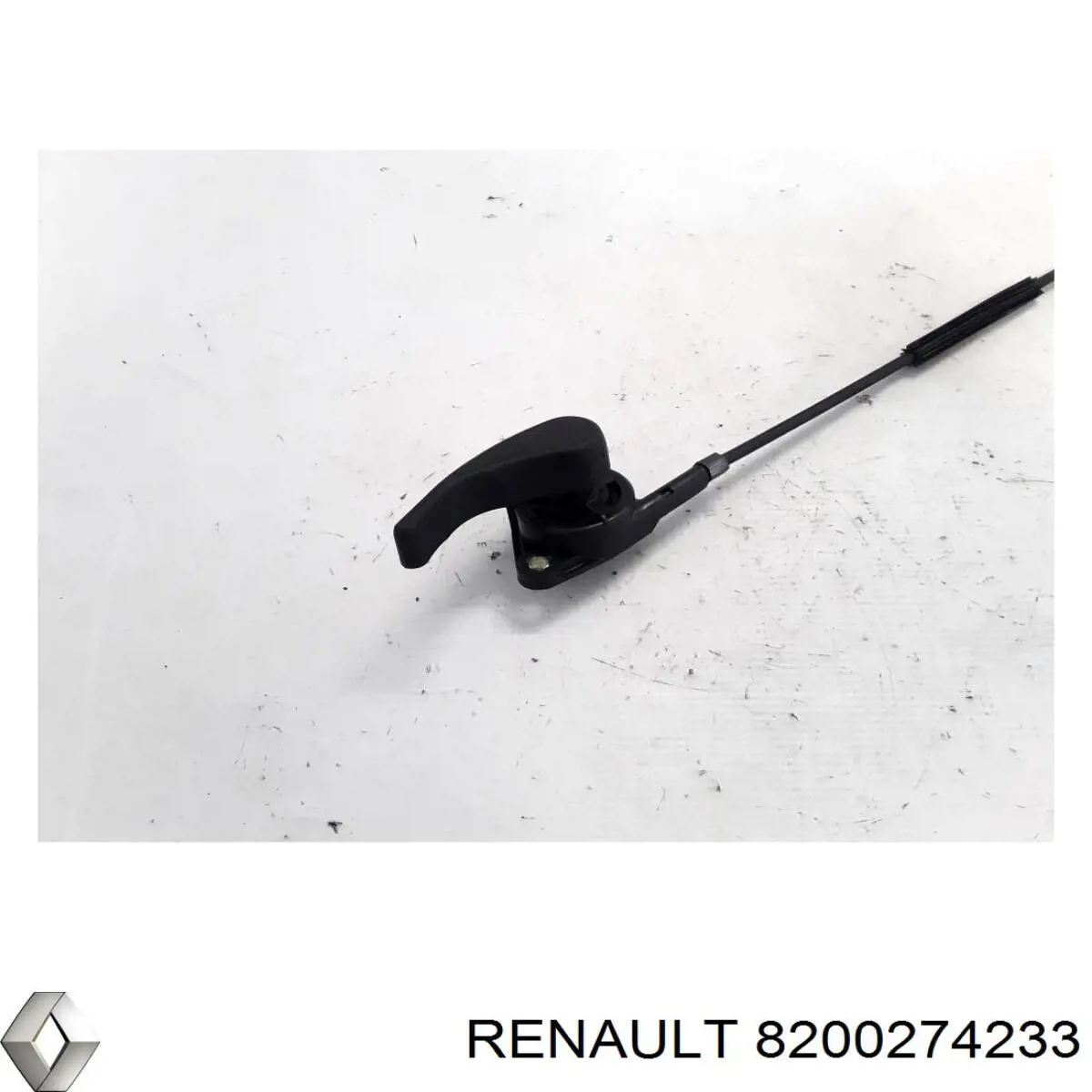 Palanca de apertura del capó 8200274233 Renault (RVI)