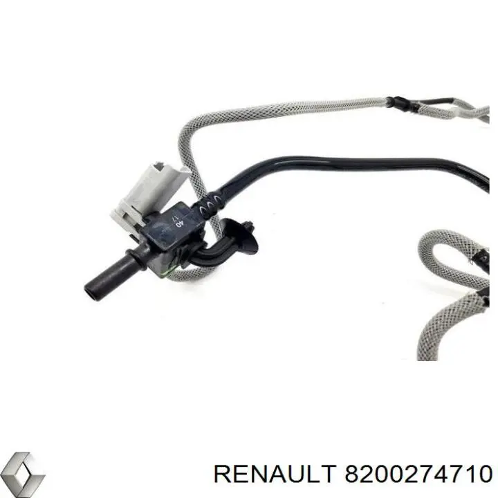 Tubería de retorno de combustible de los inyectores 8200445124 Renault (RVI)