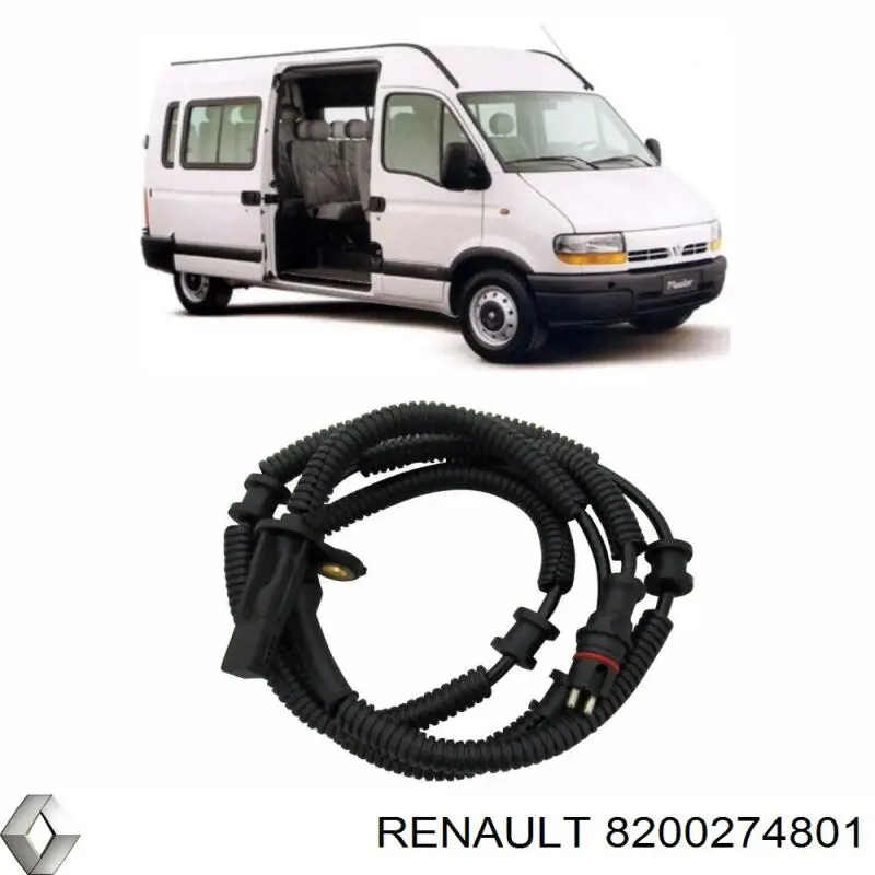 8200274801 Renault (RVI) sensor abs trasero