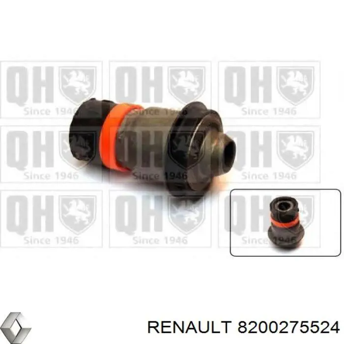8200275524 Renault (RVI) Buje silencioso del subchasis delantero