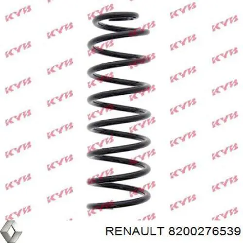 Muelle de suspensión eje trasero Renault Megane 2 LM0, LM1