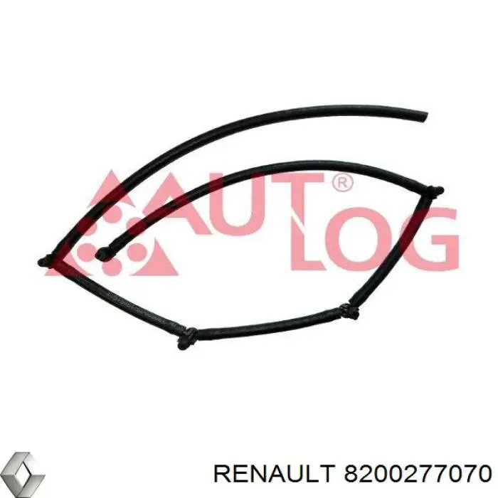 Comprar 8200277070 Renault (RVI) Tubería de retorno de combustible de los inyectores