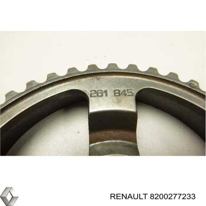 Piñón del árbol de levas 8200277233 Renault (RVI)