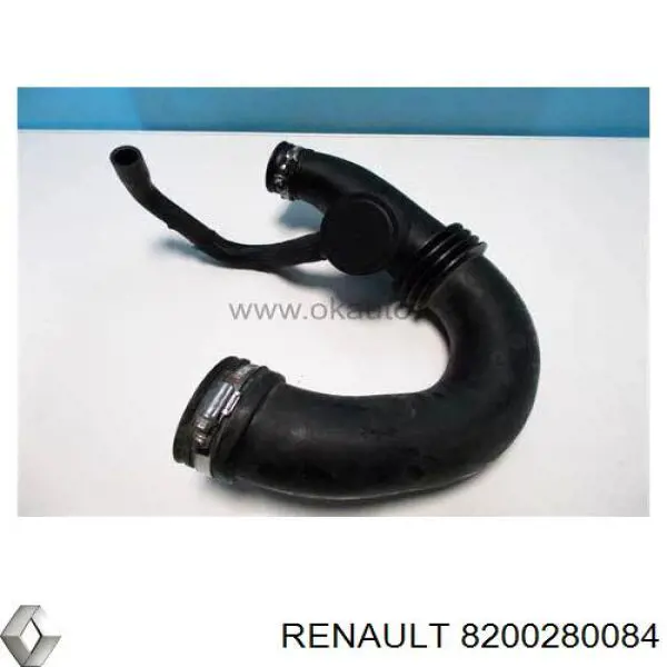 8200280084 Renault (RVI) tubo flexible de aire de sobrealimentación, a turbina