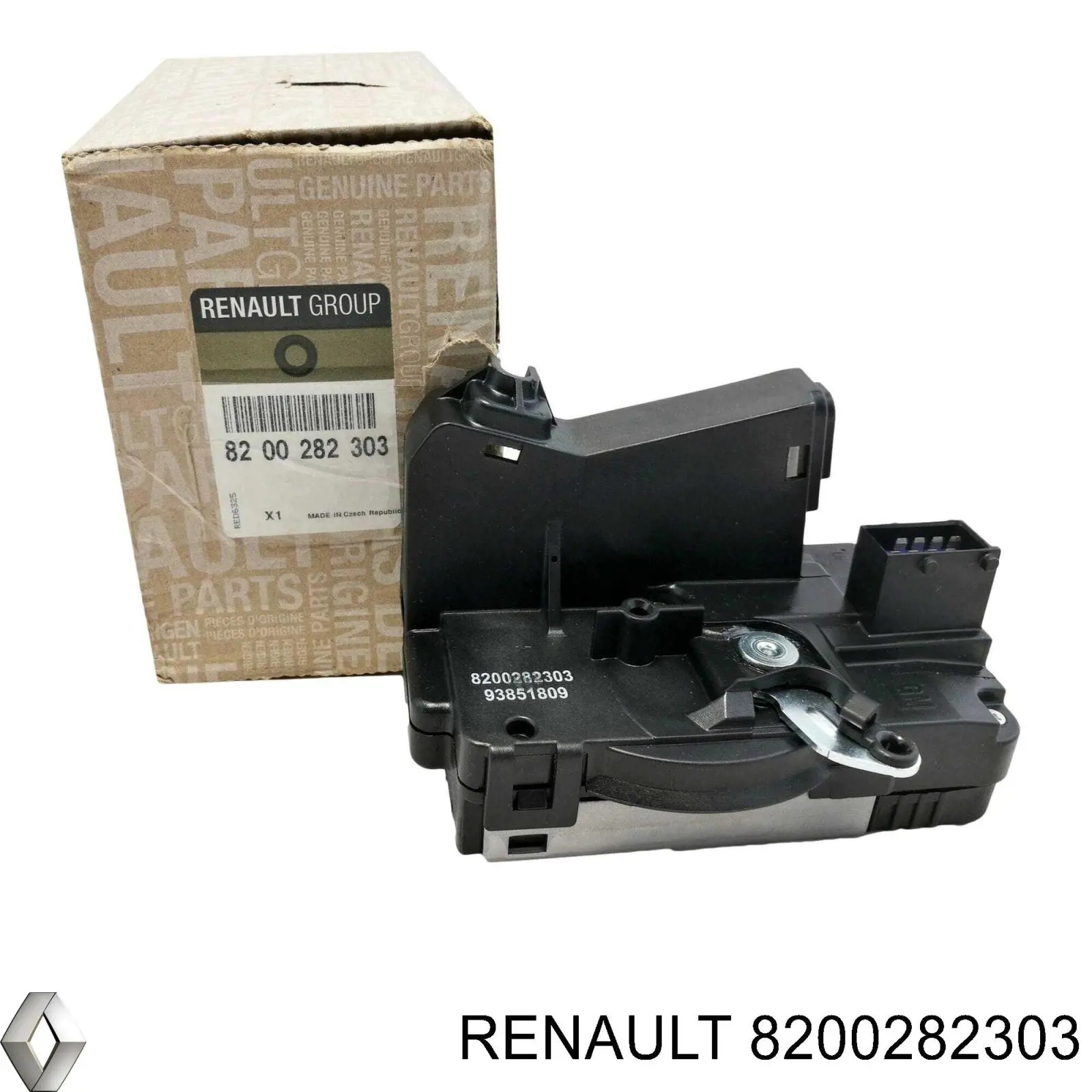 Cerradura de puerta trasera izquierda de doble hoja Renault (RVI) 8200282303 precio, desde 65,34 EUR