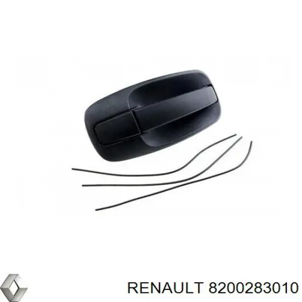 8200283010 Renault (RVI) manecilla de puerta de batientes, derecha exterior