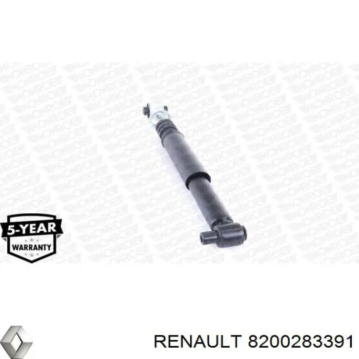 Amortiguador trasero Renault (RVI) 8200283391 precio, desde 34,33 EUR