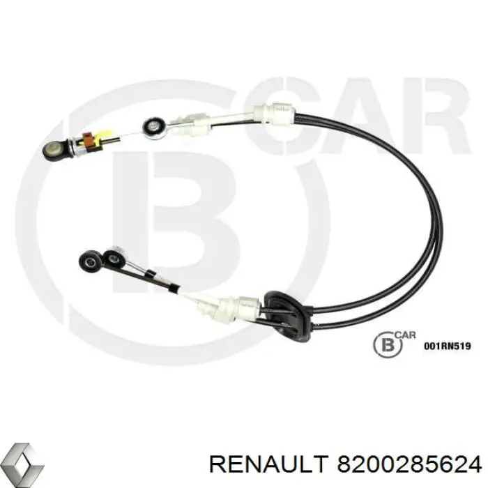 Cable de accionamiento de caja de cambios Renault (RVI) 8200285624 precio, desde 77,21 EUR