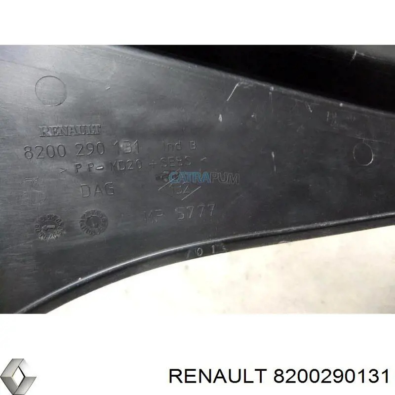 Canaleta del parabrisas Renault (RVI) 8200290131 precio, desde 56,63 EUR