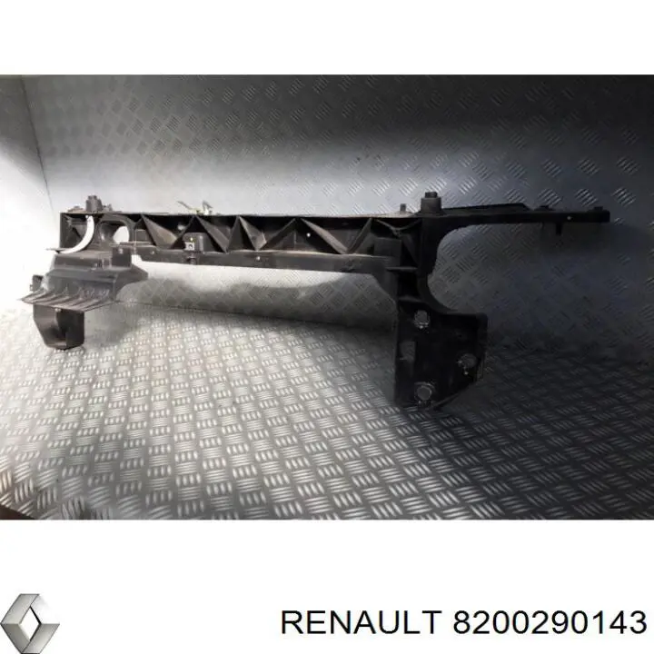 Soporte de radiador completo (panel de montaje para foco) para Renault Clio (BR01, CR01)