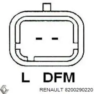 8200290220 Renault (RVI) alternador