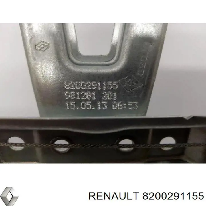 8200291155 Renault (RVI) mecanismo de elevalunas, puerta trasera derecha