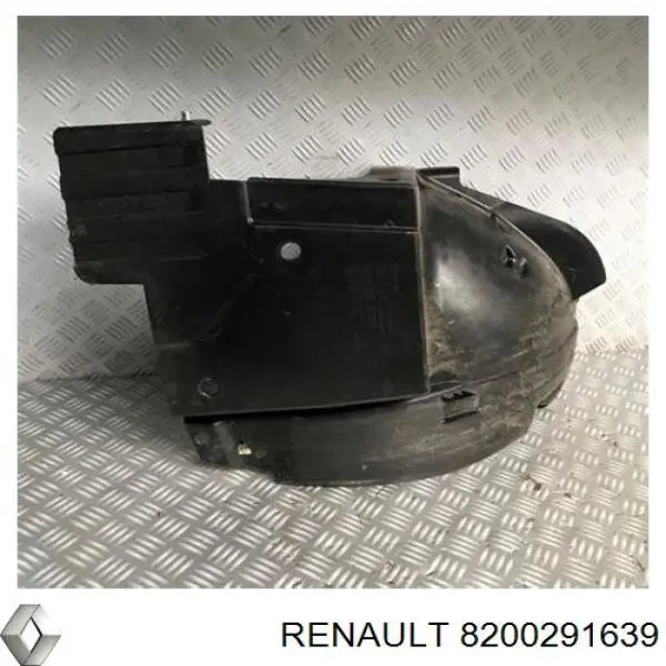 Comprar 8200291639 Renault (RVI) Guardabarros interior trasero derecho del guardafango delantero