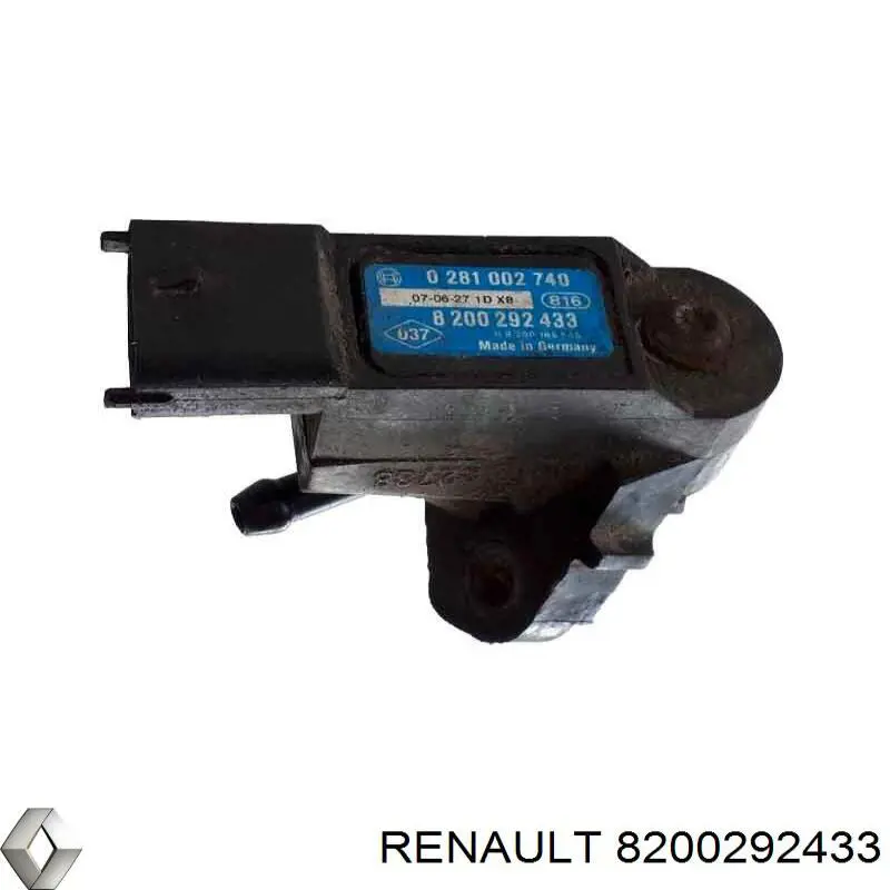 Comprar 8200292433 Renault (RVI) Sensor de presión del colector de admisión
