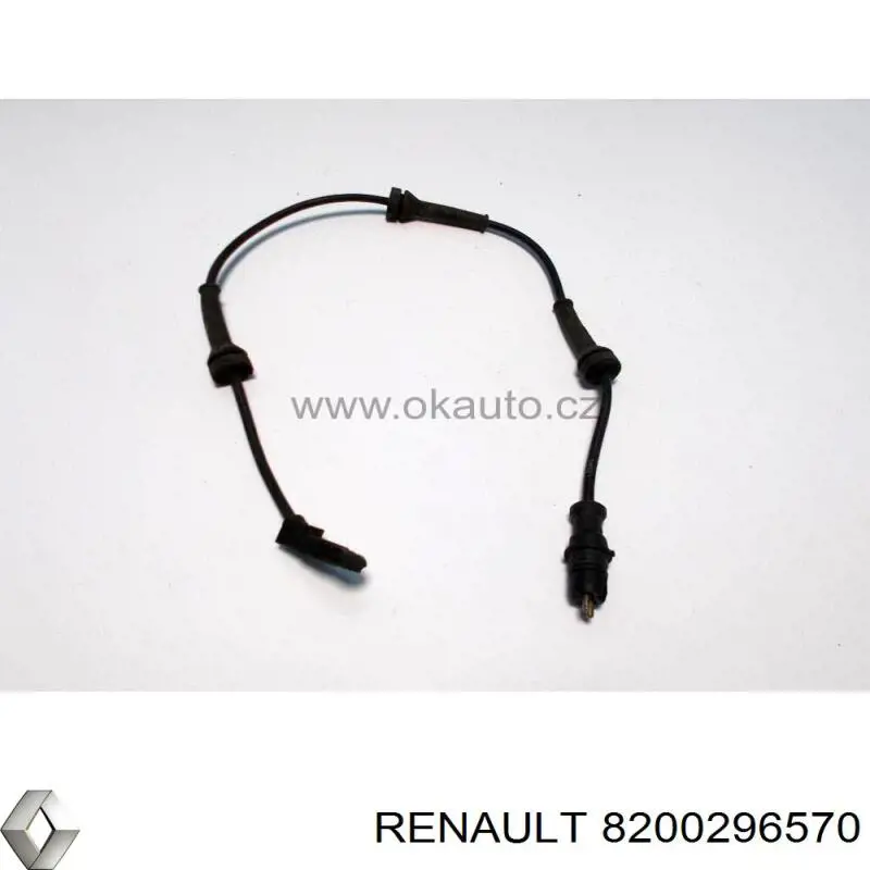 8200296570 Renault (RVI) sensor abs delantero