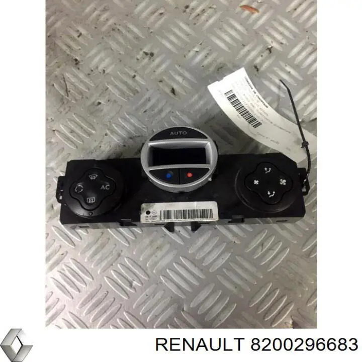 Unidad de control aire acondicionado 8200296683 Renault (RVI)