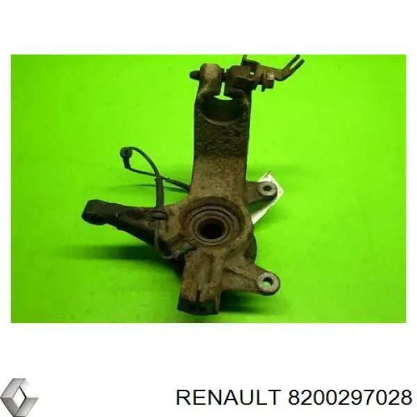 Muñón del eje, soporte de rueda, delantero derecho para Renault Megane (KM0)