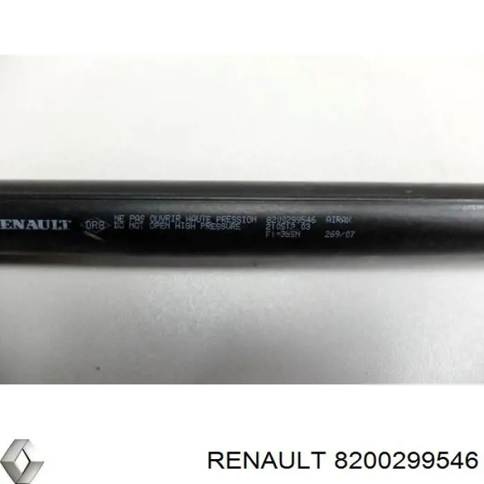Amortiguador de maletero Renault (RVI) 8200299546 precio, desde 14,41 EUR