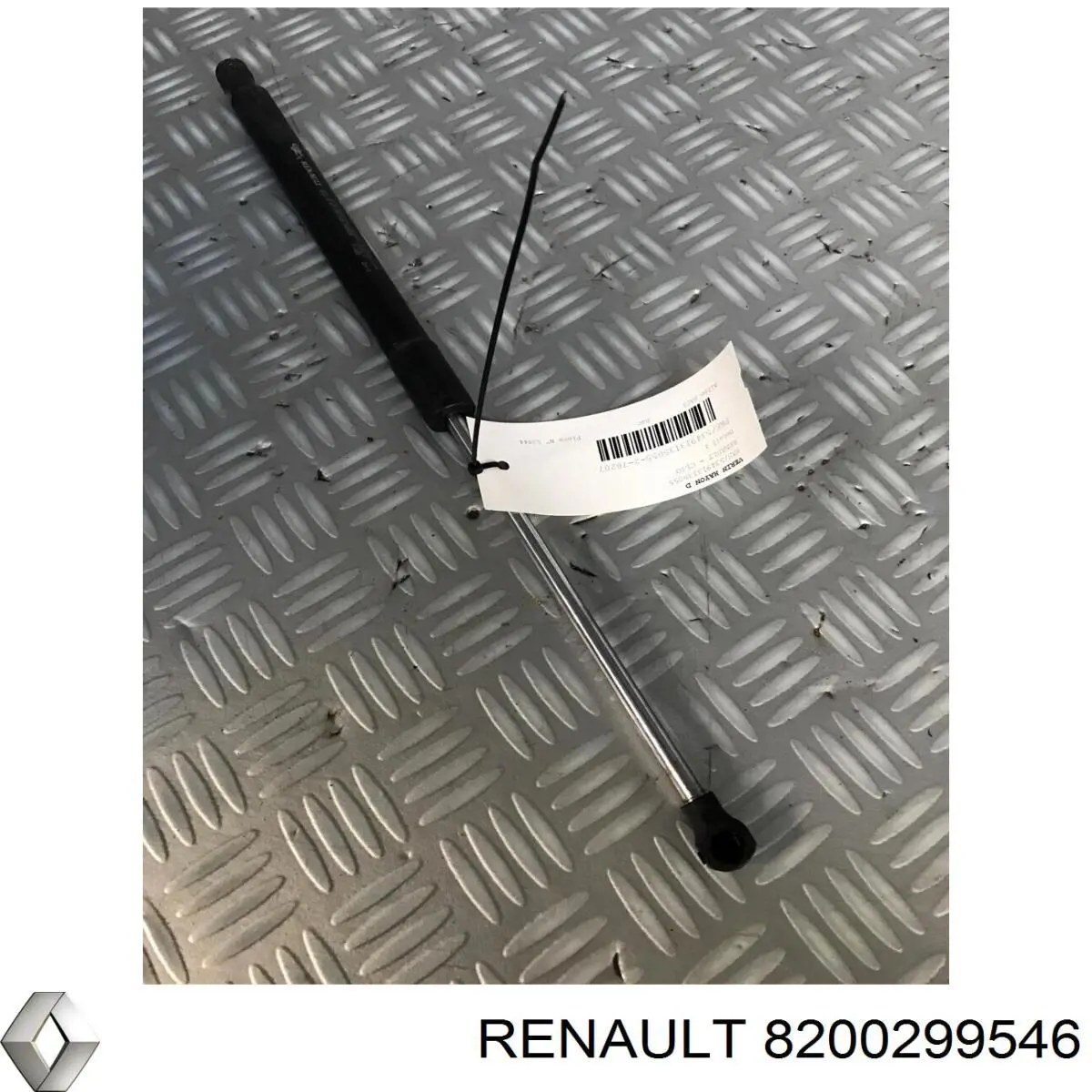 Amortiguador maletero 8200299546 Renault (RVI)