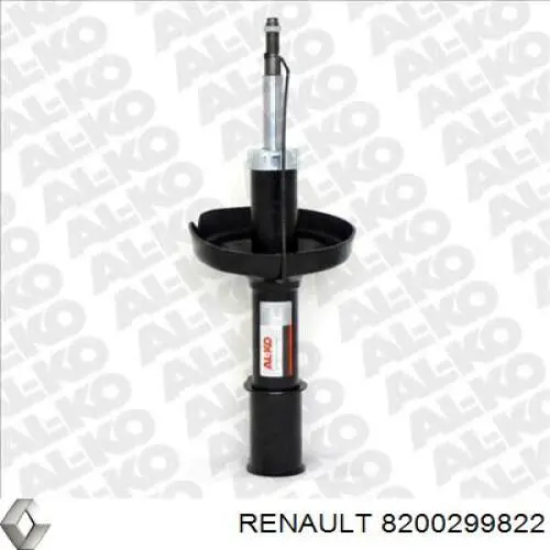 8200299822 Renault (RVI) Amortiguador frontal