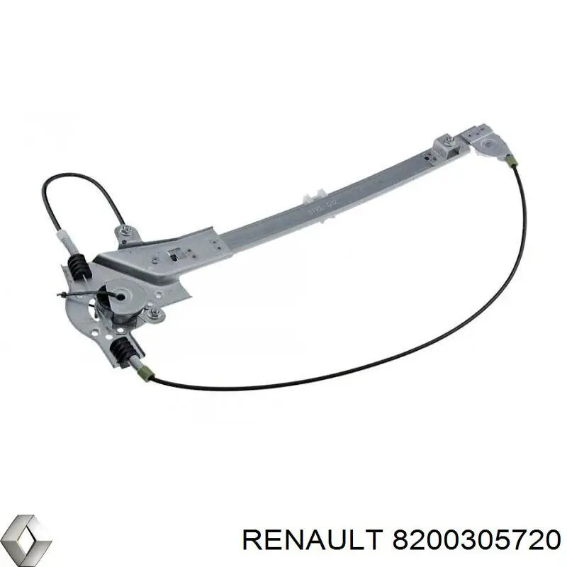 Mecanismo de elevalunas de la puerta trasera izquierda Renault (RVI) 8200305720 precio, desde 51,80 EUR