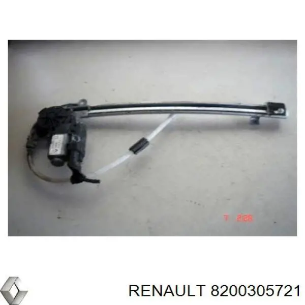 Mecanismo alzacristales, puerta trasera derecha para Renault Laguna (KG0)