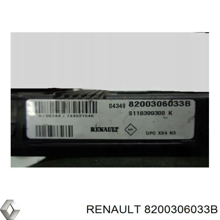 8200306033B Renault (RVI) Caja de relés y fusibles