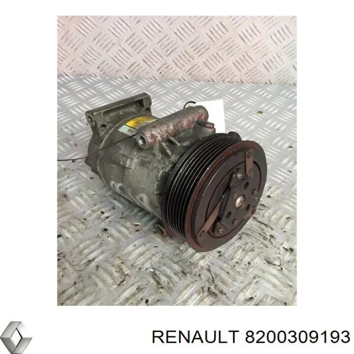8200309193 Renault (RVI) compresor de aire acondicionado