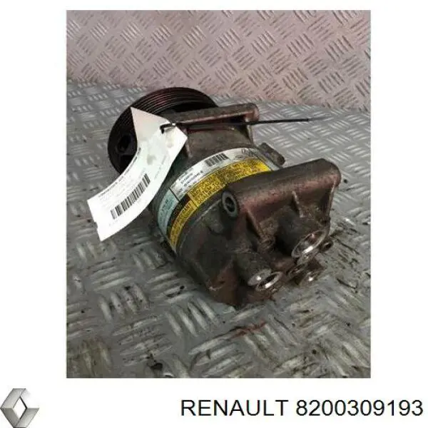 Compresor de aire acondicionado Renault Scenic 2 JM0, JM1