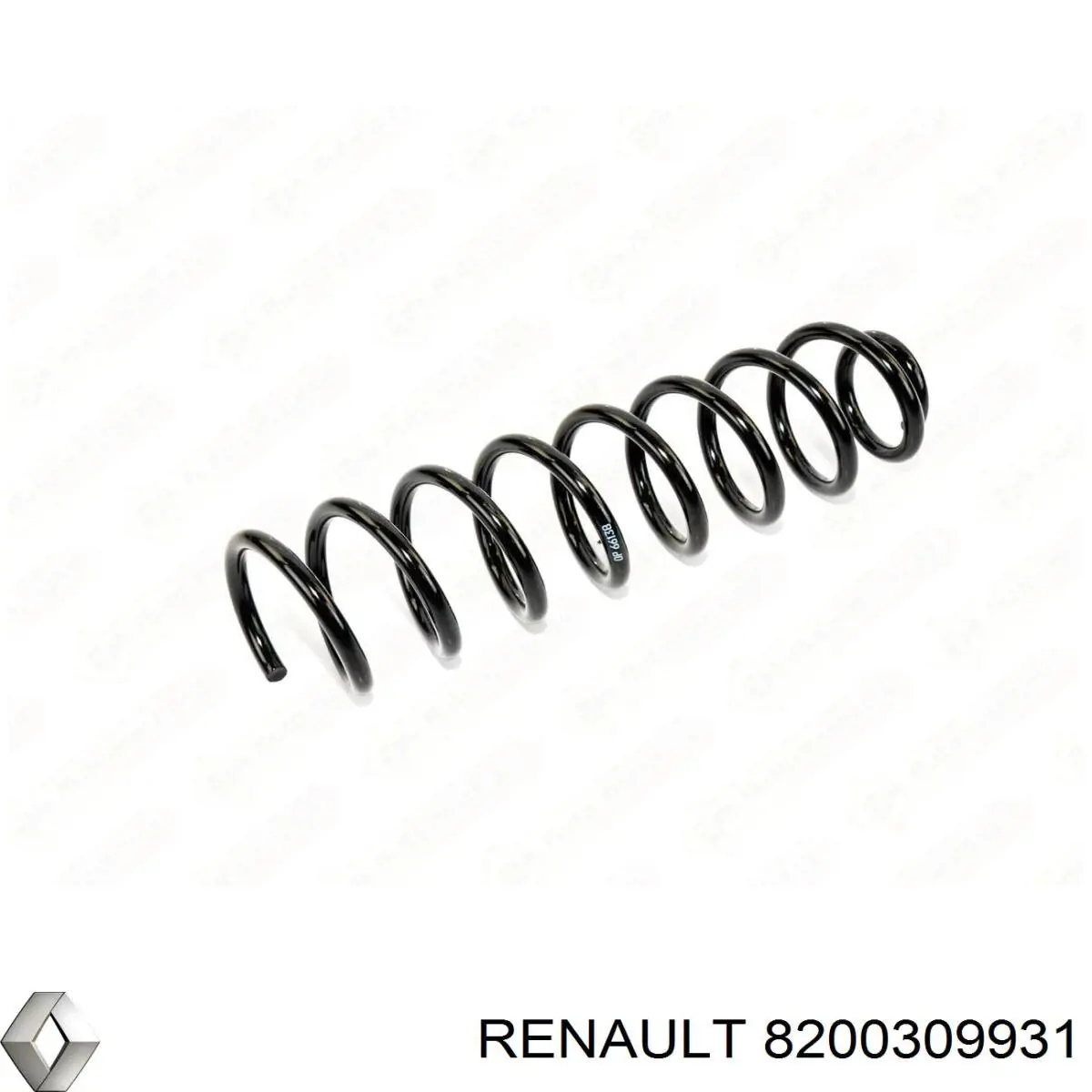Muelle de suspensión Renault (RVI) 8200309931