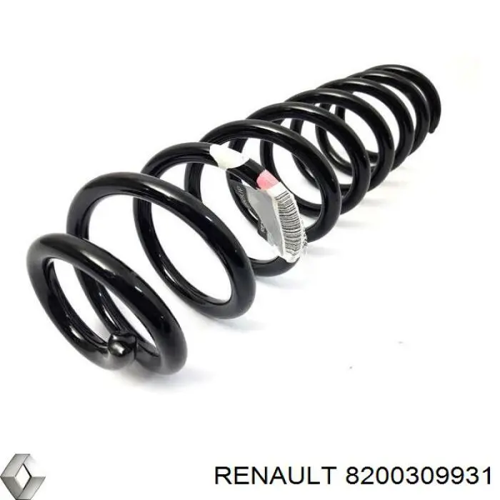 8200309931 Renault (RVI) muelle de suspensión eje trasero