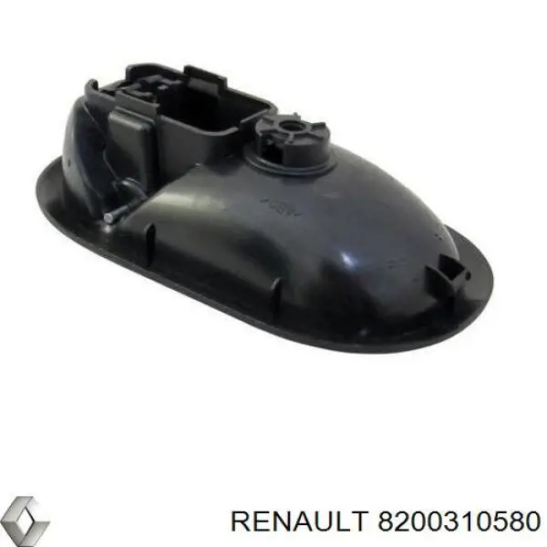 Manecilla de puerta, equipamiento habitáculo, derecha delantera/trasera para Renault Modus (JP0)