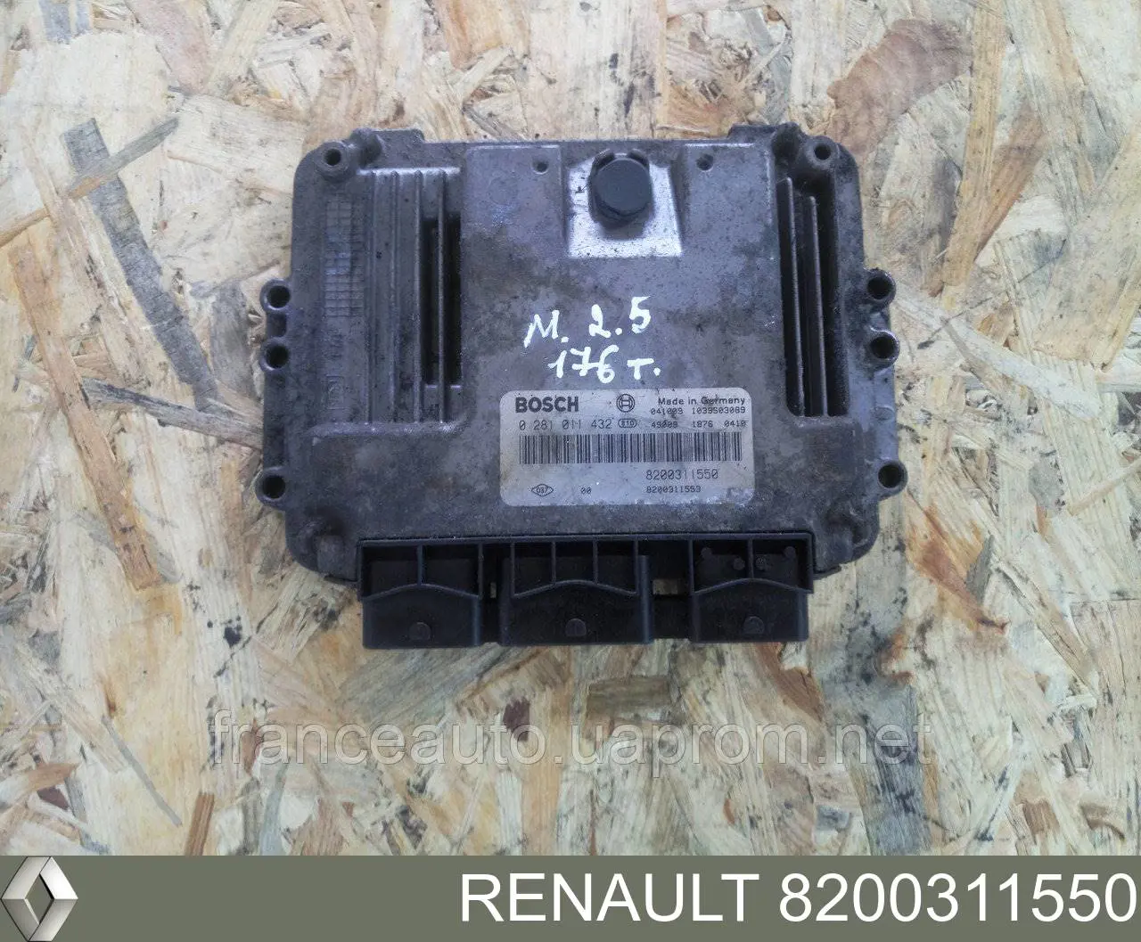 Unidad de control del motor  Renault (RVI) 8200311550 precio, desde 42,11 EUR