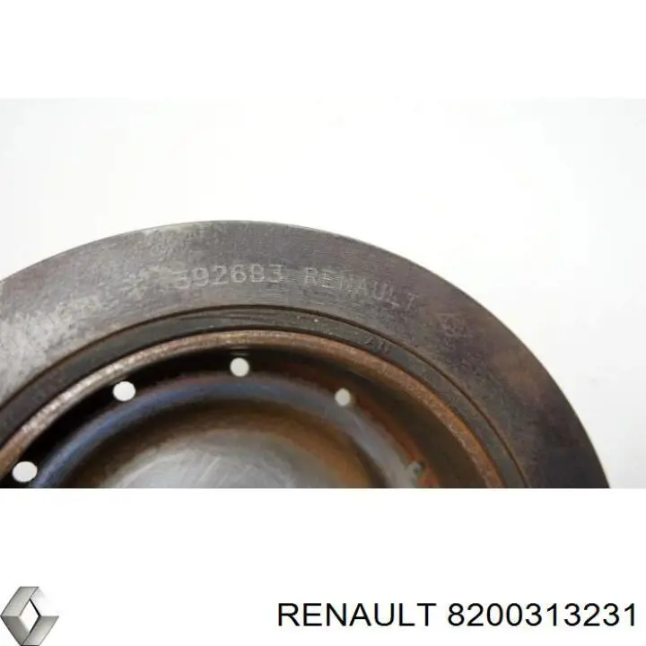 Polea del cigüeñal Renault (RVI) 8200313231 precio, desde 44,01 EUR