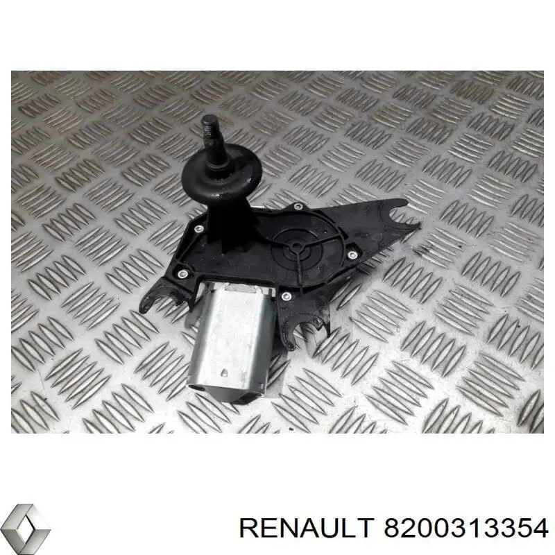 8200313354 Renault (RVI) motor limpiaparabrisas luna trasera