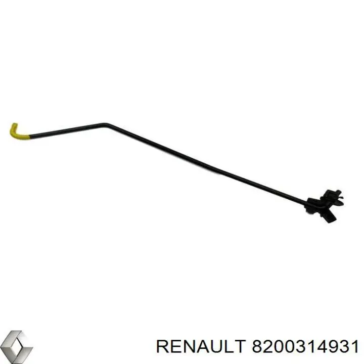 Soporte superior del guardabarros delantero derecho 8200314931 Renault (RVI)
