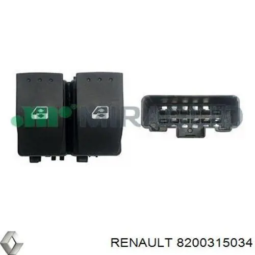 Unidad de control de elevalunas delantera izquierda Renault (RVI) 8200315034 precio, desde 15,69 EUR