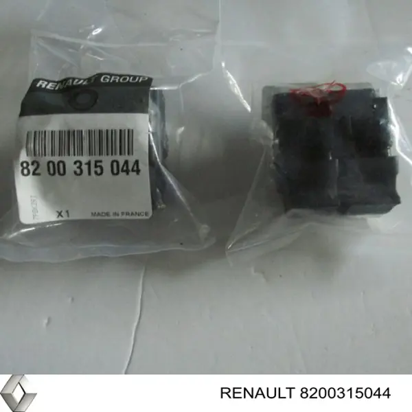 Botón de encendido del motor del elevalunas delantero izquierdo 8200315044 Renault (RVI)
