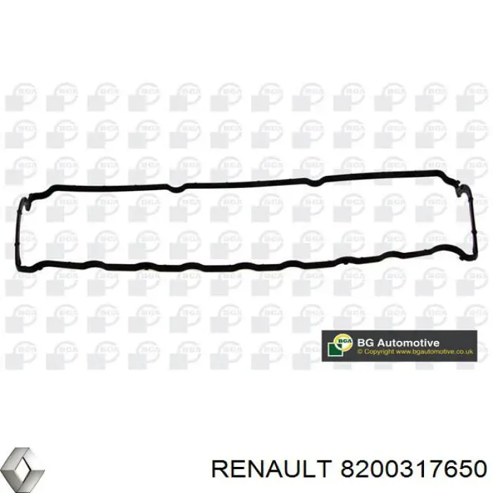 8200317650 Renault (RVI) junta de la tapa de válvulas del motor