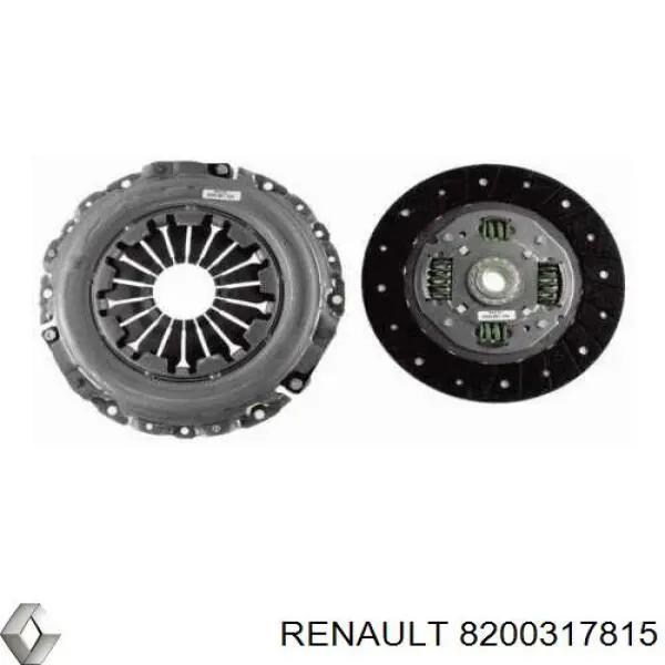 Disco de embrague Renault (RVI) 8200317815 precio, desde 271,52 EUR