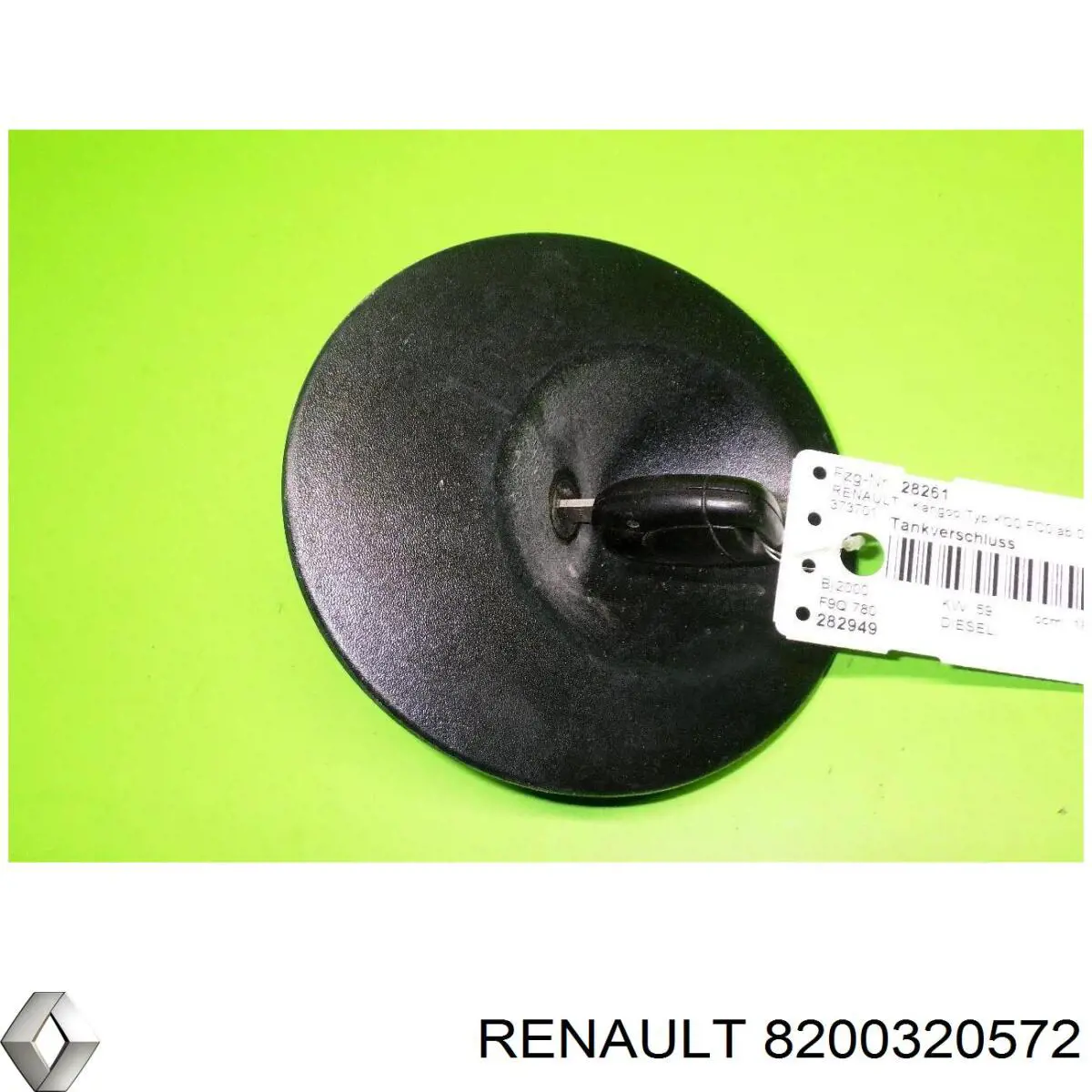 Boca de llenado del depósito de combustible Renault (RVI) 8200320572 precio, desde  EUR