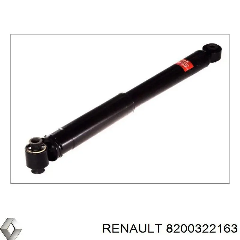 8200322163 Renault (RVI) amortiguador trasero