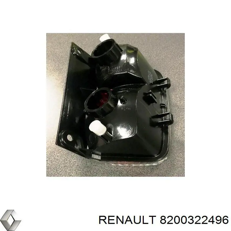 8200322496 Renault (RVI) faro antiniebla trasero izquierdo