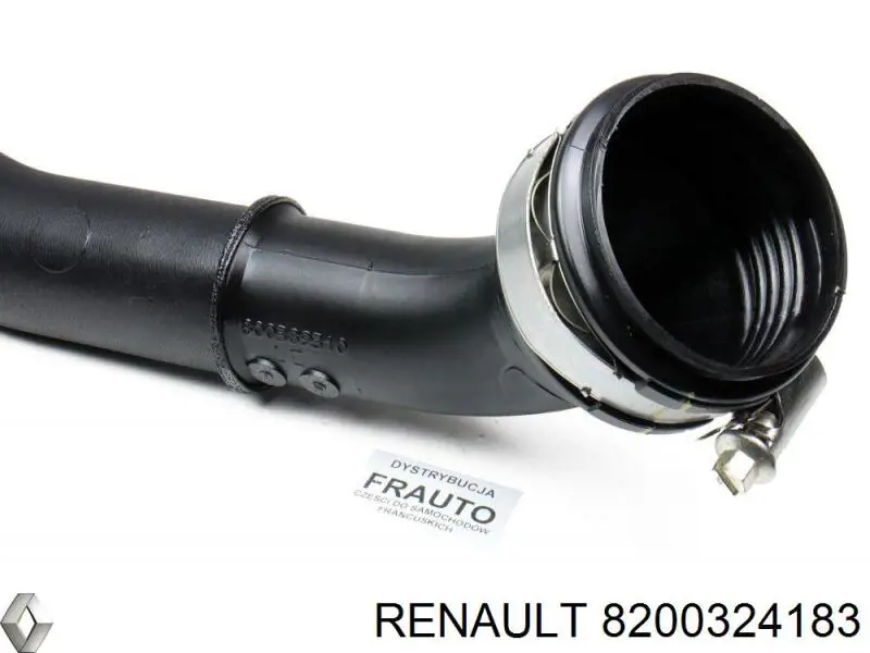 Tubo flexible de aire de sobrealimentación para Renault Kangoo (FC0)
